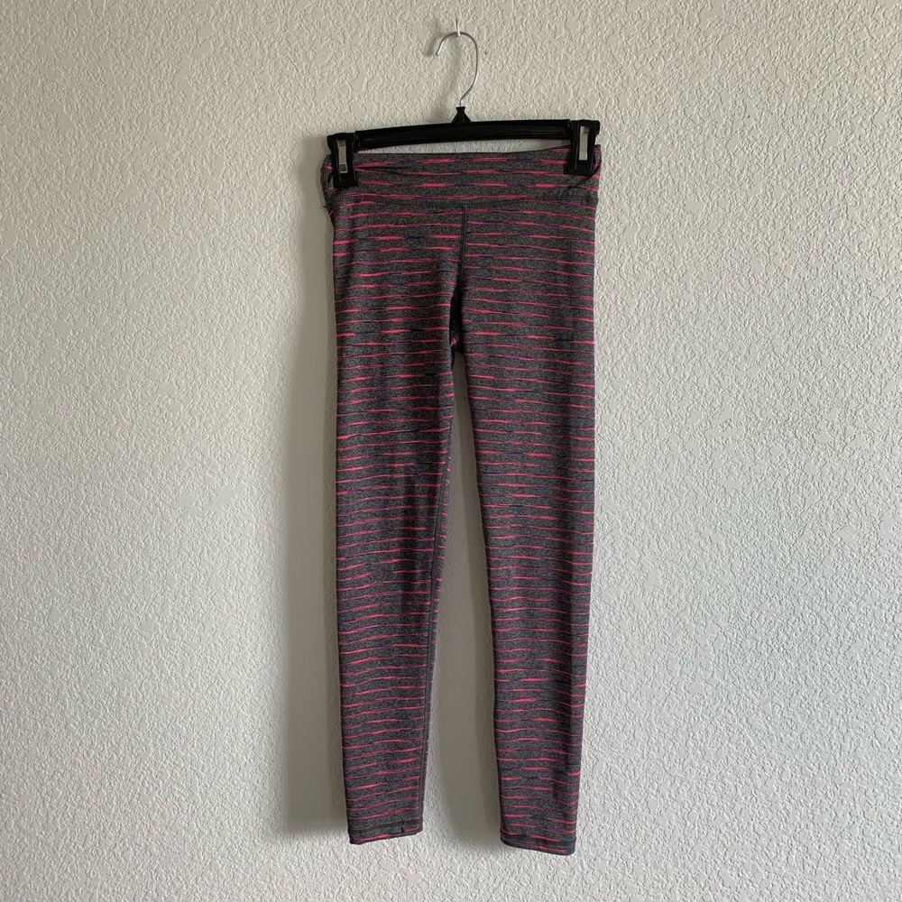 90 degree by reflex striped leggings 10y/ medium